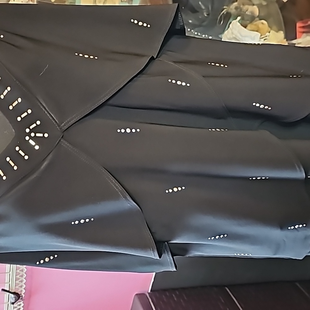 WHBM black frilly dress - Picture 3 of 11